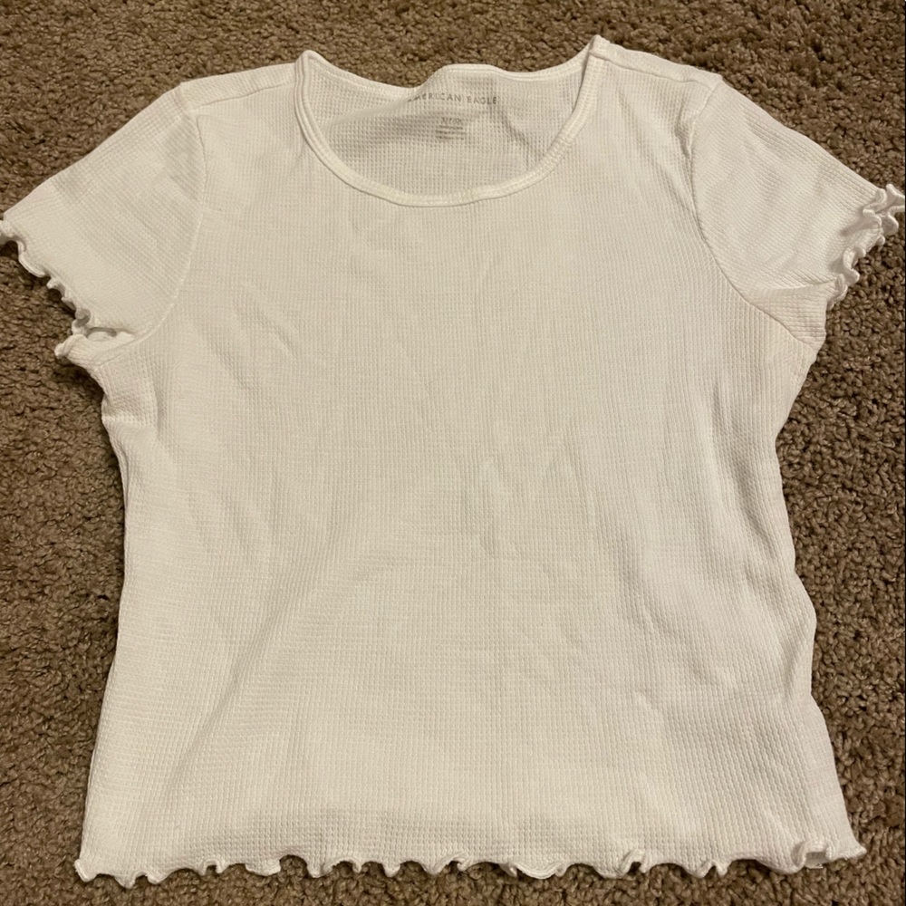 White Crop Top